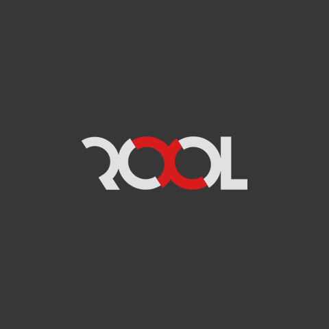 ROOL - custom typography logo, created for sportswear company.